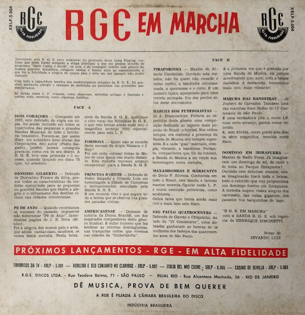 RGE em marcha  Toque Musical